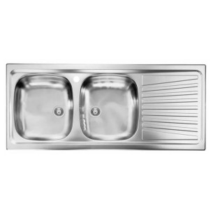 Lavello inox cm 116 vasca...