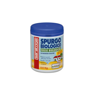 Spurgo Biologico Fosse Biologiche con Misurino Dosatore 0,6 kg - Saratoga